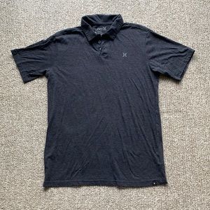 HURLEY Gray Polo Shirt, Men’s Small